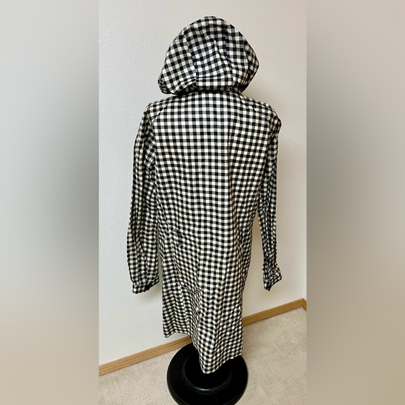 Columbia black and white  Checkered Women's rain Jacket size L - Picture 2 of 3